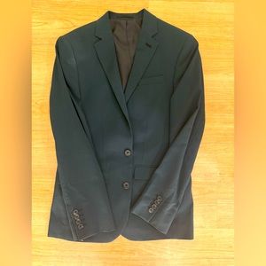ASOS Suit Jacket (36S) and Pants (30/28) Dark Green